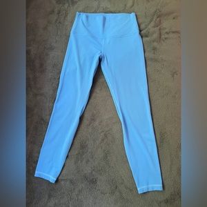Lululemon Align Leggings Blue Nile Size 8